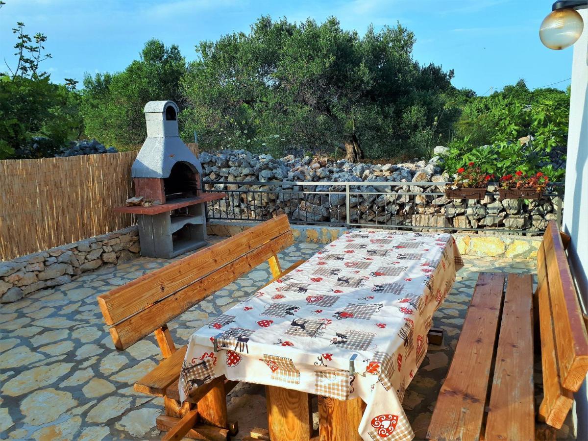 Anas Lagoon Holiday House With Pool At Azure Beach Drvenik Mali Exterior foto